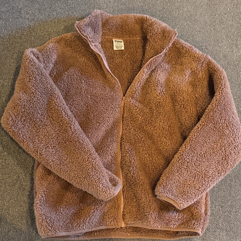 Victoria's Secret Teddy Jacket in Brown